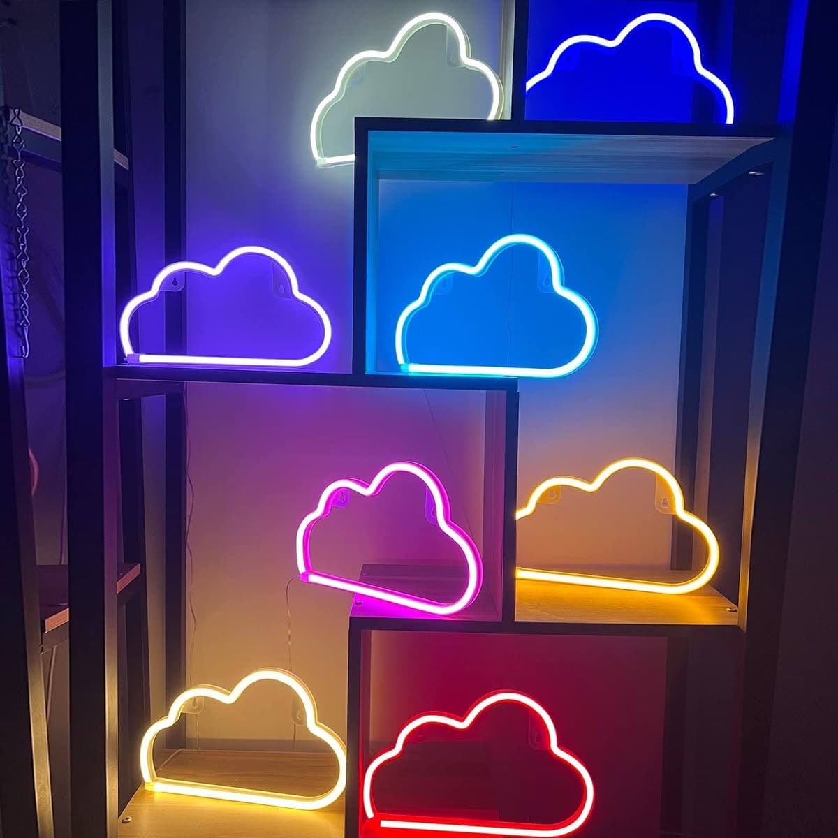 LED light in shapes