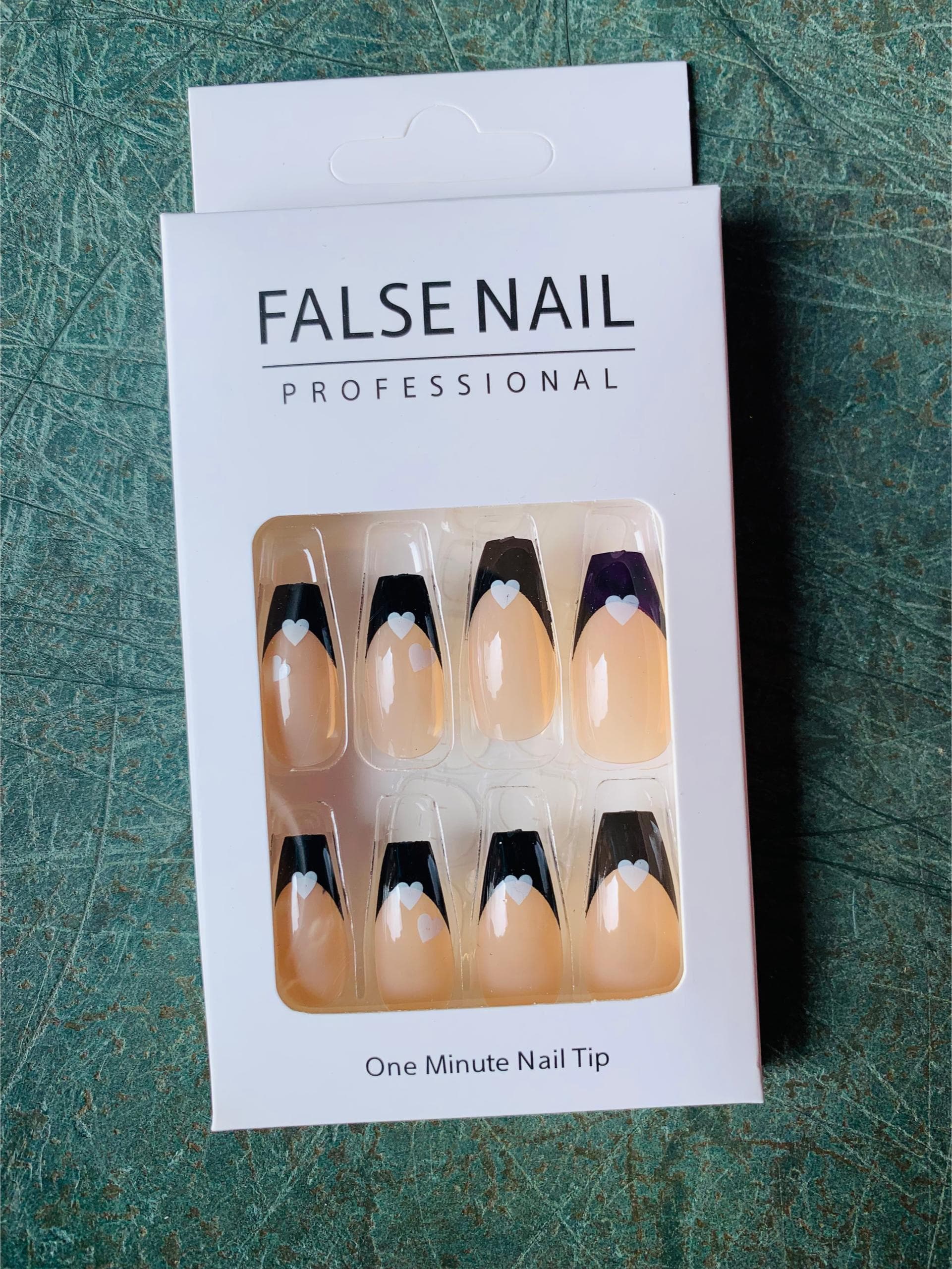 Nails come with gum