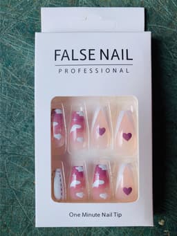 Nails come with gum